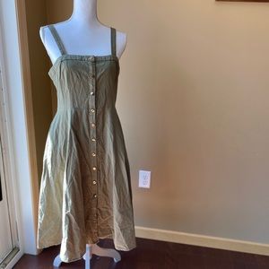 Lulu’s | Olive Green Summer Dress